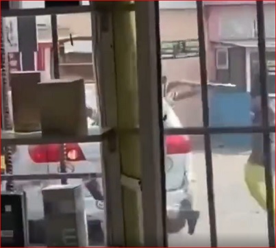 Lagos reacts to video of thugs shooting in broad daylight in Surulere