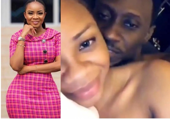 Alleged bedroom video of Ghanaian TV girl and married man leaks (Video) - MicroSecondNews