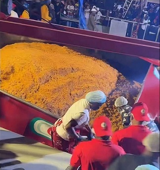 ‘I cooked 80 bags of rice, using 612kg oil in Guinness jollof rice ...